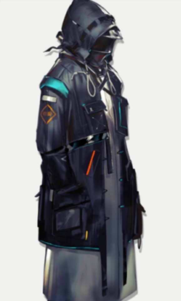 的衣服
