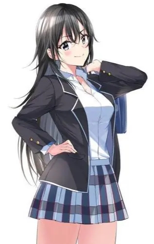 高中制服下的平冢静