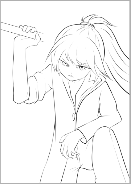 正经起来的星雨?大概