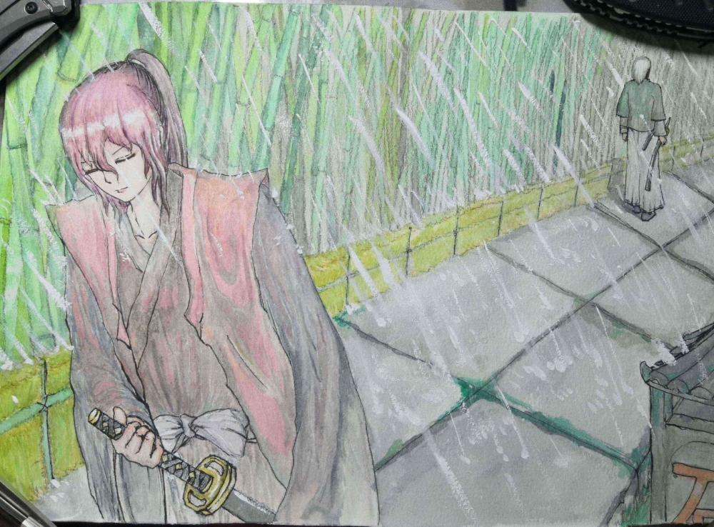 雨中剑概念画