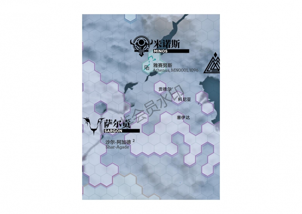 米诺斯占领的北方三镇