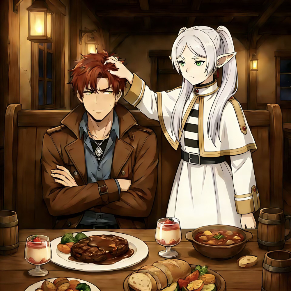 怒揉丹头发的芙