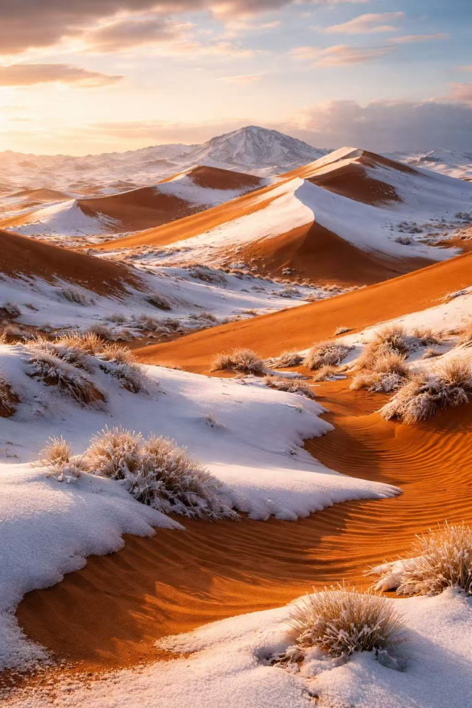 沙漠之雪
