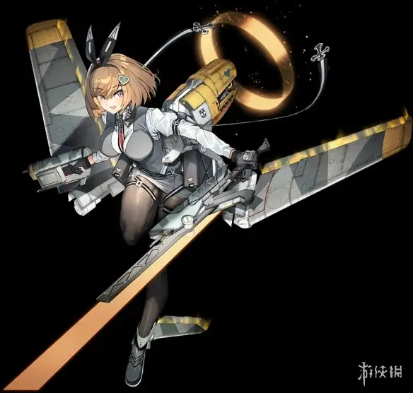 兔耳棕发的少女