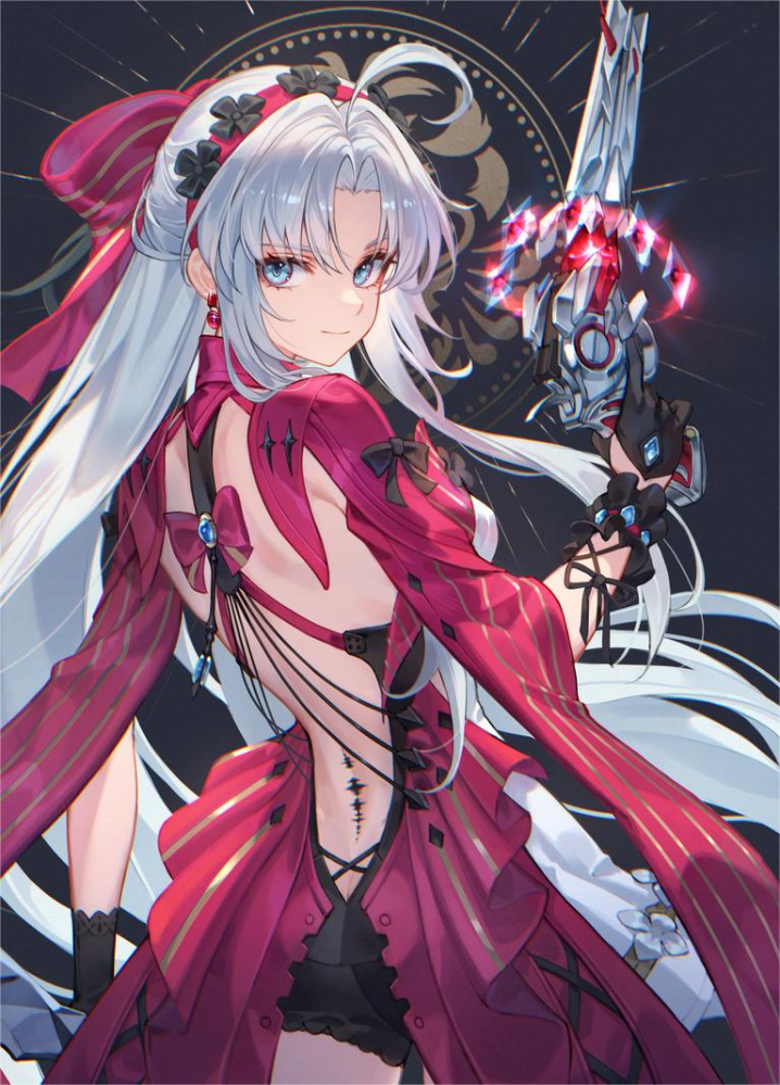 二小姐又帅又美!