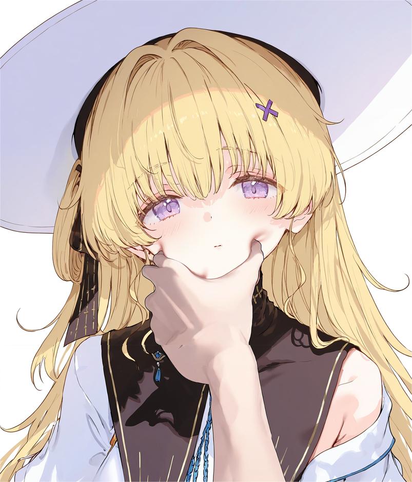 捏捏菲比的脸蛋