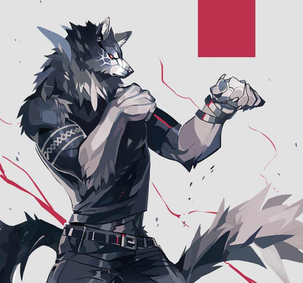 主角狼人化概念图