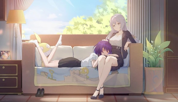 布希贴贴～