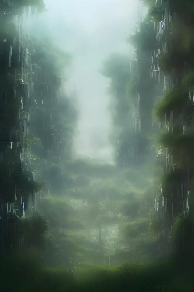 幽深的悬崖