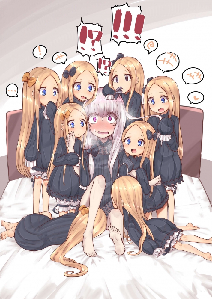 想被阿比酱们包围