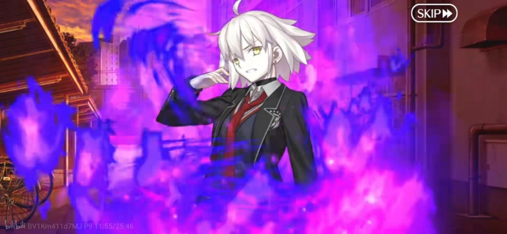 奏章黑贞JK形态立绘