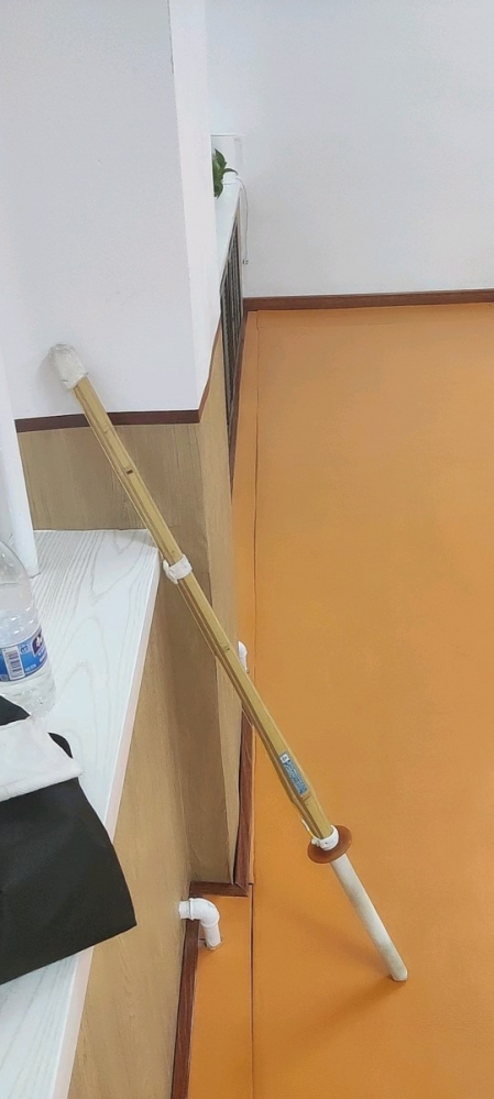 学习剑道时的纪念照