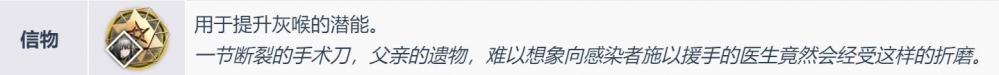 灰喉信物