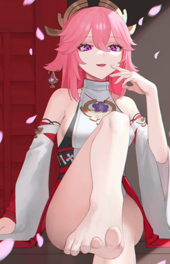 八重神子玉足