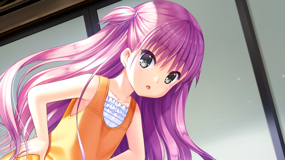 睁眼看见的少女