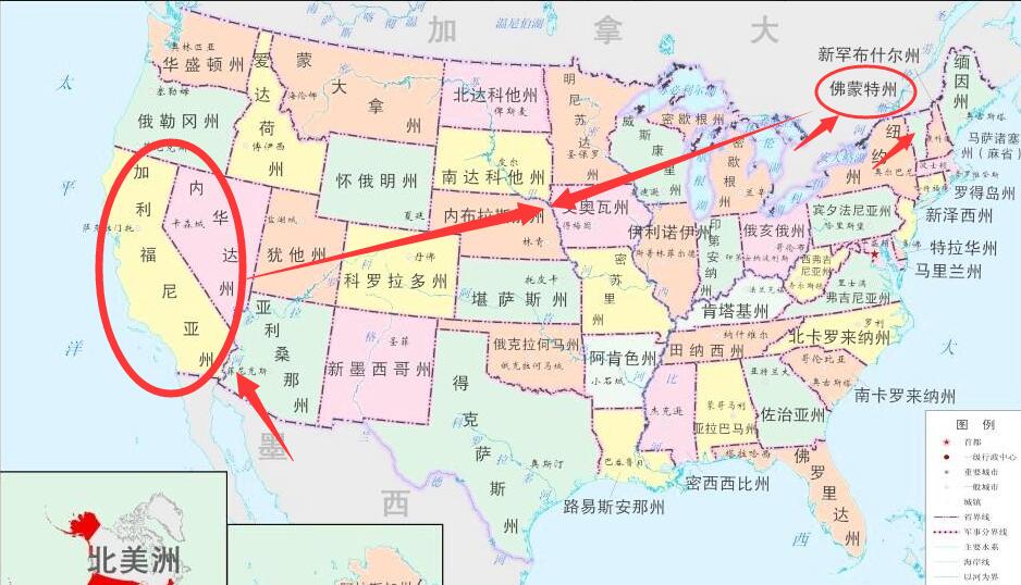 俩地的位置