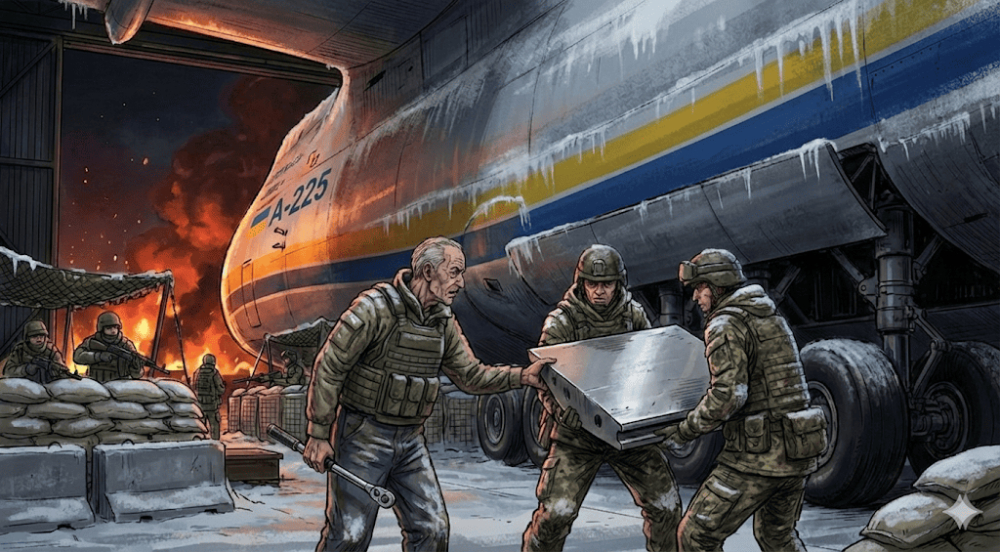 米哈伊洛夫拆下合金板