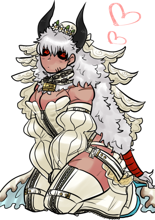 懵懂无知，纯白花嫁