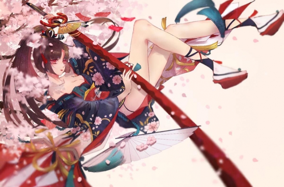 换了皮肤的妖刀姬