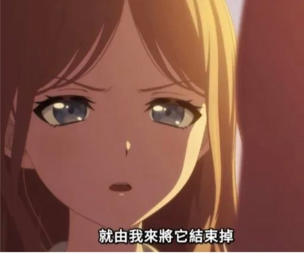 就由我来结束它！