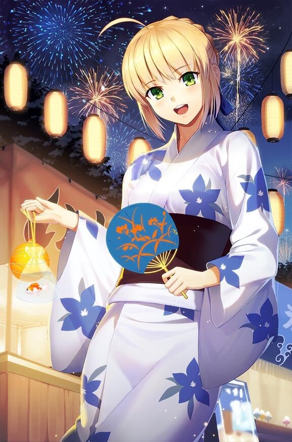 呆毛和服