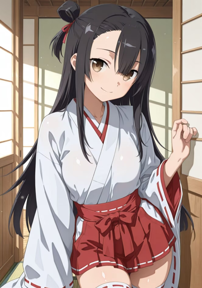 巫女服千景