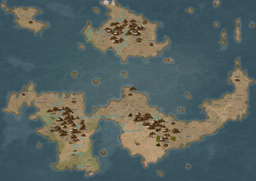 多兰塞恩世界地图