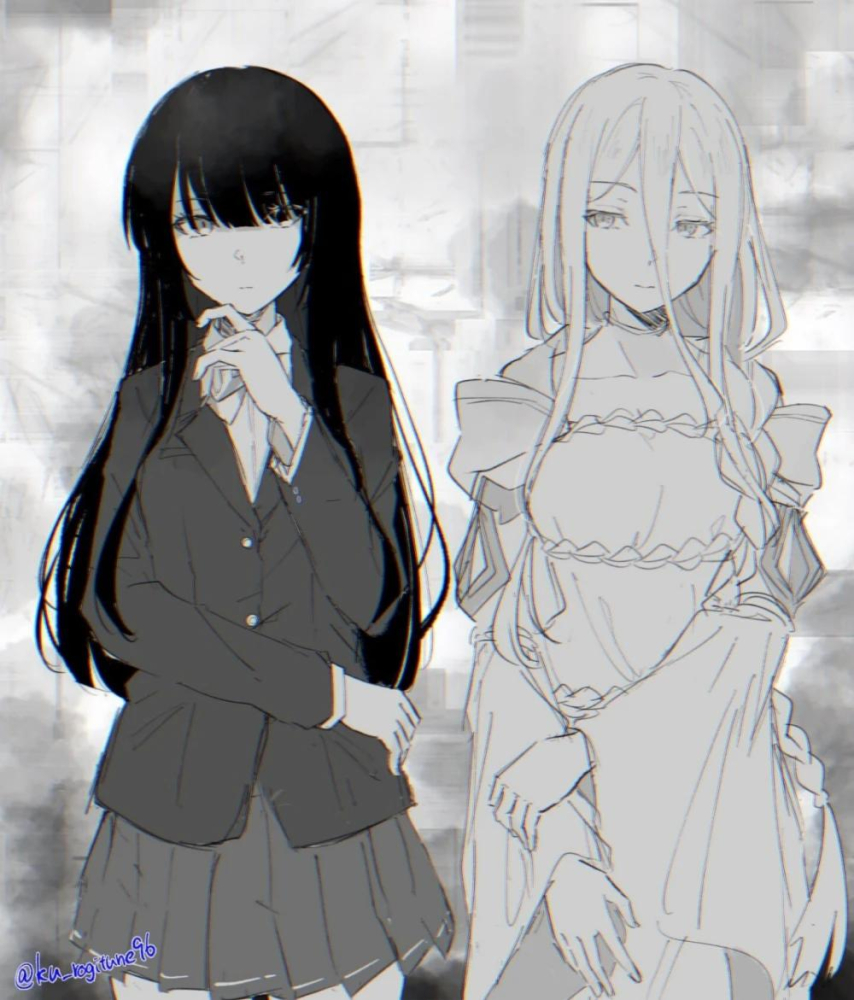 D、白织与若叶姬色