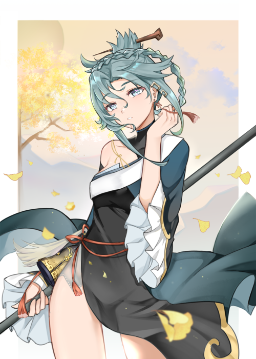 米游社大佬画的萍姥姥