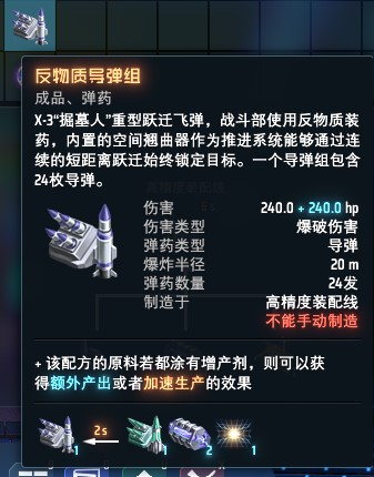 同样有梗的反物质飞弹