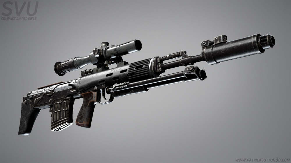 SVU半自动狙击步枪