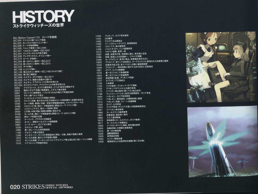 强袭魔女历史大事件