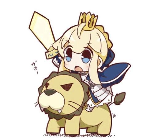 可可爱爱小狮子