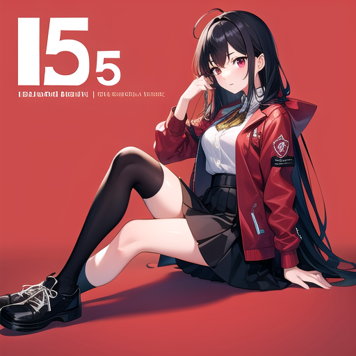 穿着校服的星羽