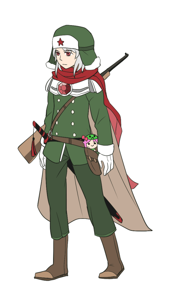 克隆人立绘，一模一样