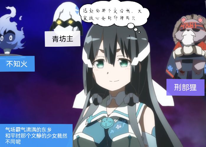 气场十足的东乡