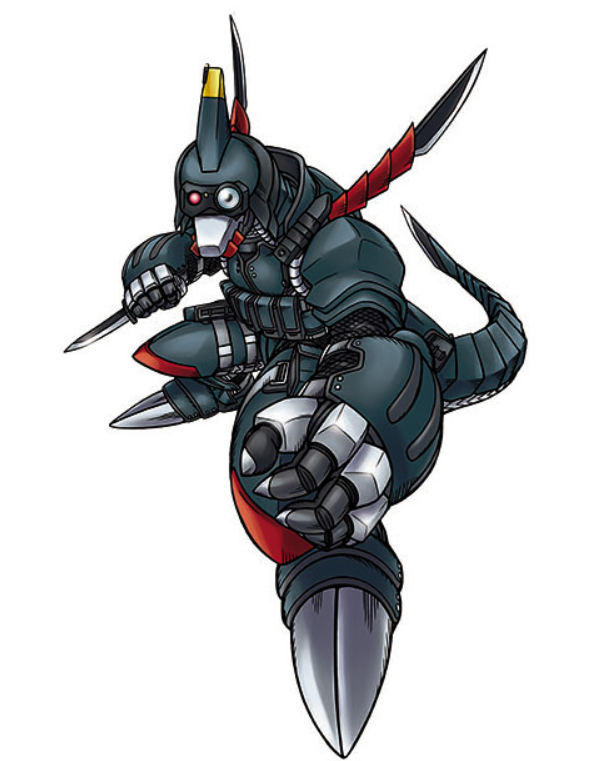 海豹龙兽,成熟期