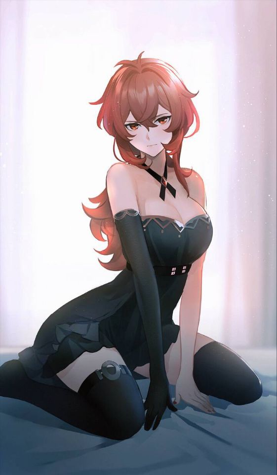 红色的，很烫的女孩子