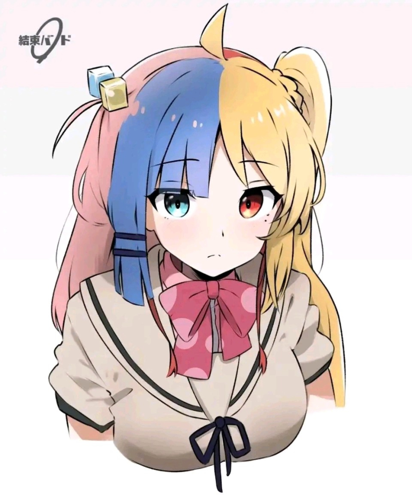 发色统一一下也可以