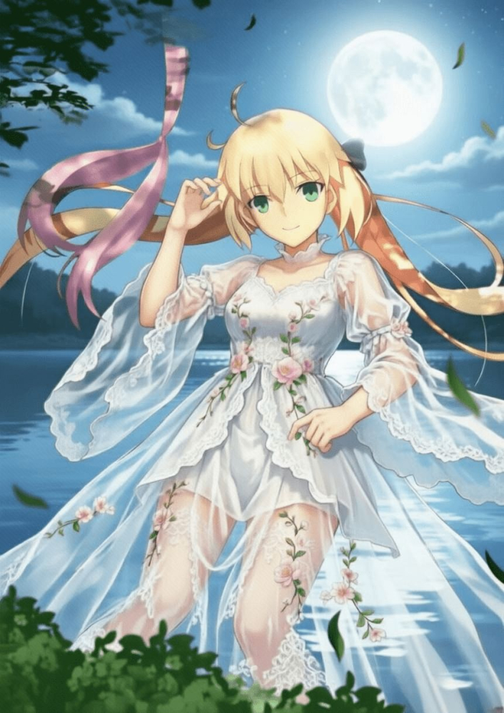 金发的美少女