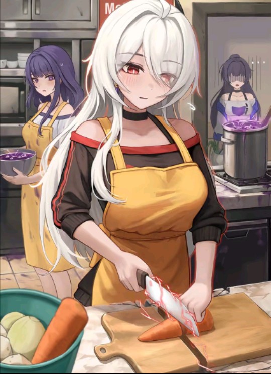 只有一人会做饭