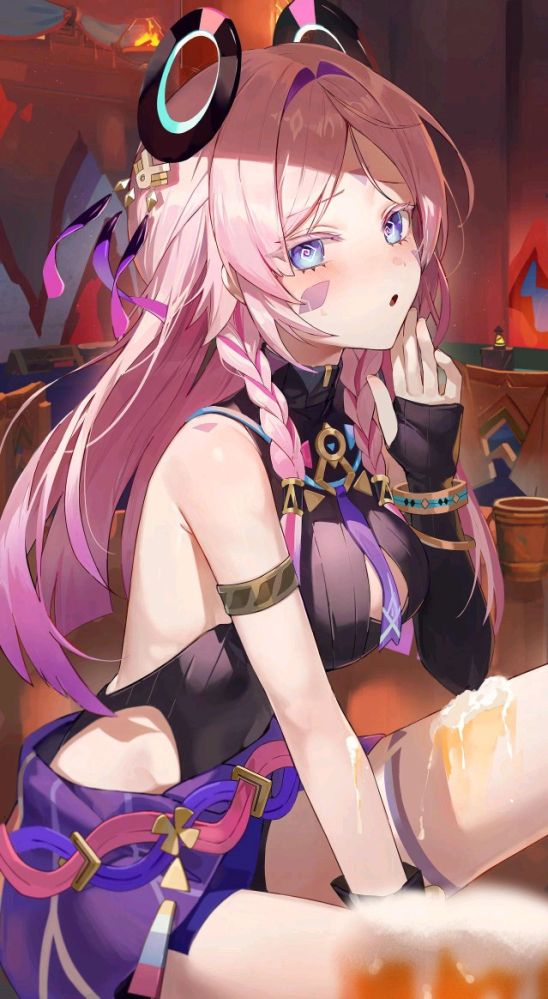 我来帮奶奶擦干净😛