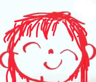 抽象女主简笔画