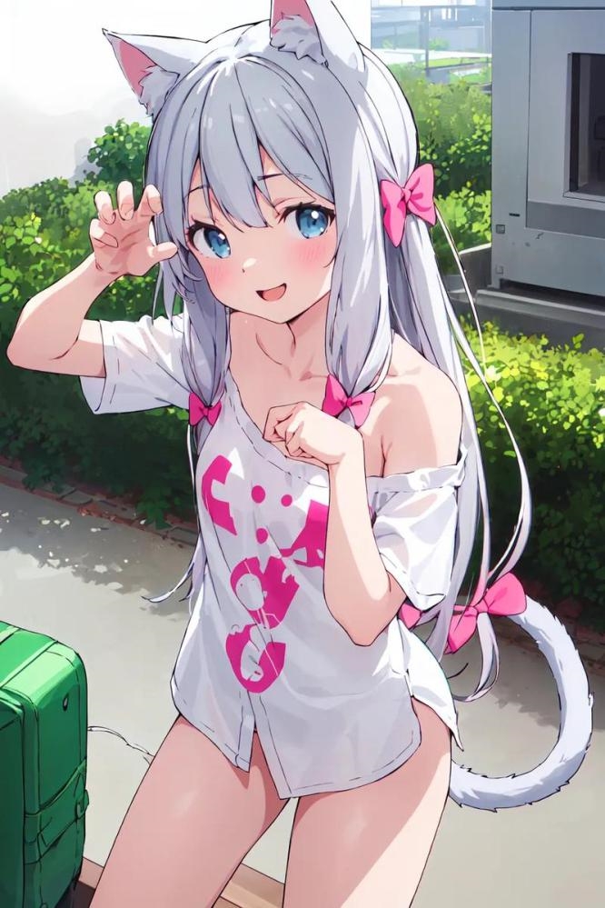 暴怒后的美少女