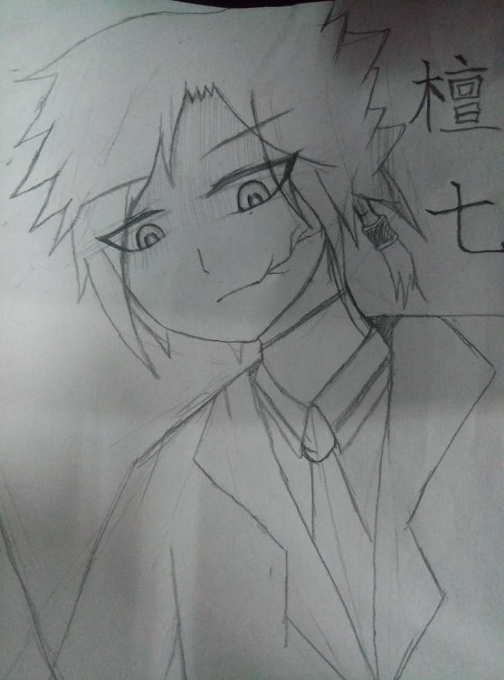 画的丑，别骂我...