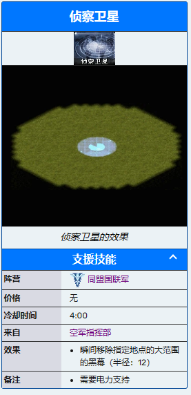 技能名错了，【侦察】