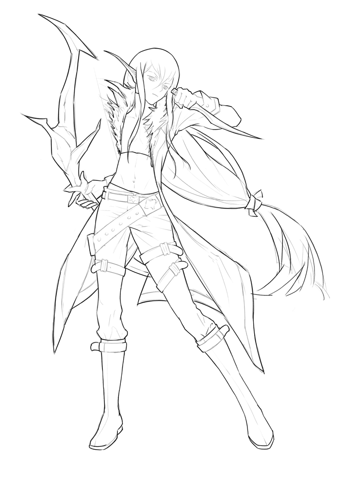 琴恩人设图（未完成）