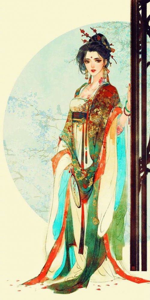 倚栏杆