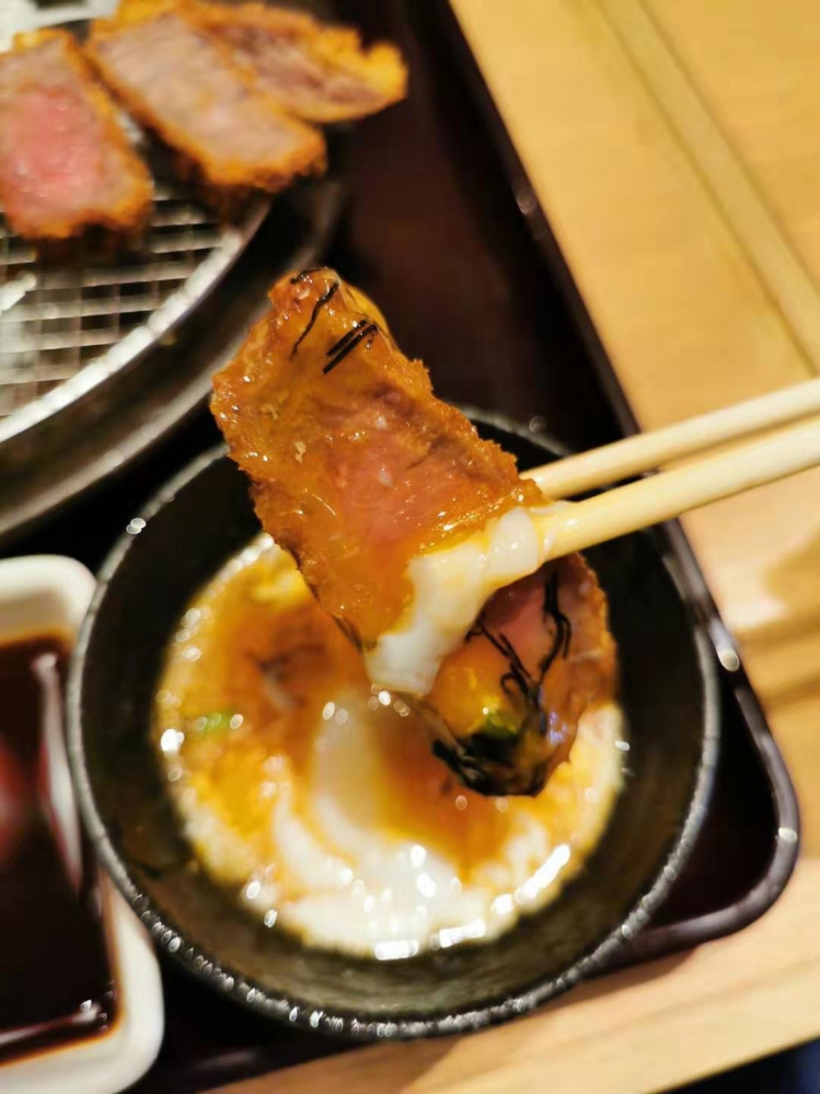 沾蛋的吃法