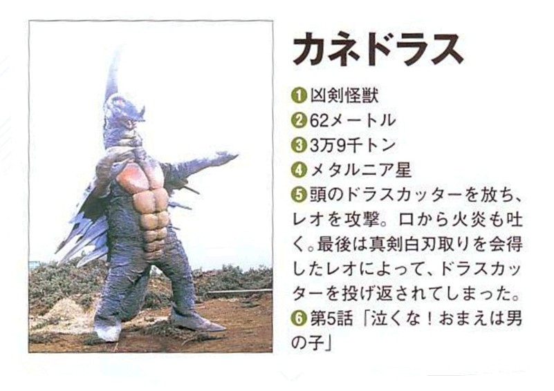凶剑怪兽卡内德拉斯